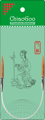 ChiaoGoo Bamboo Circulars - 9" (23cm)