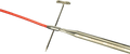 ChiaoGoo TWIST™ Red Cables