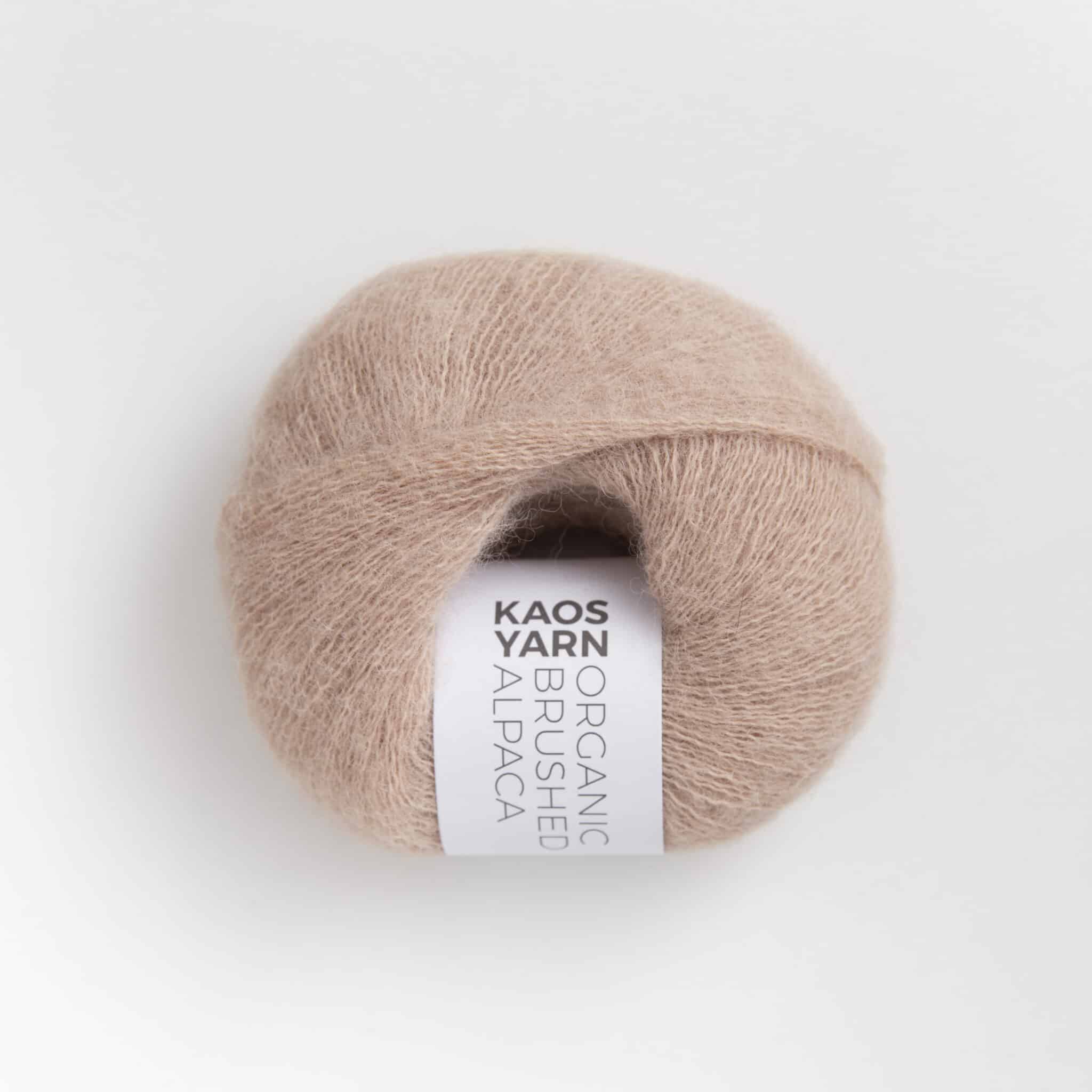 KAOS YARN Organic Brushed Alpaca