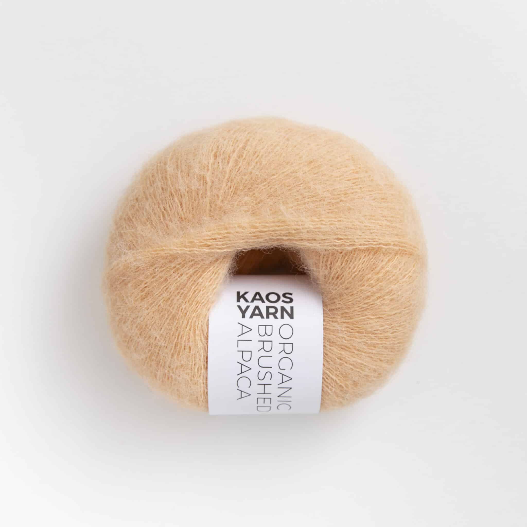 KAOS YARN Organic Brushed Alpaca