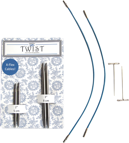 ChiaoGoo TWIST™ Shorties™ Combos - 2" & 3" (5cm & 8cm) Tips [M]