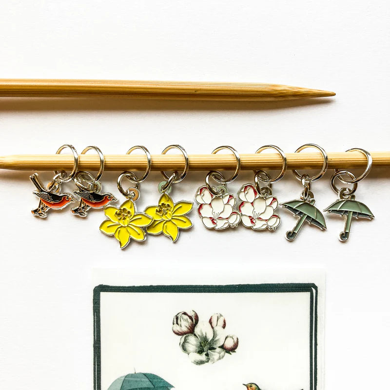 Firefly Notes Stitch Markers - Sets of 8