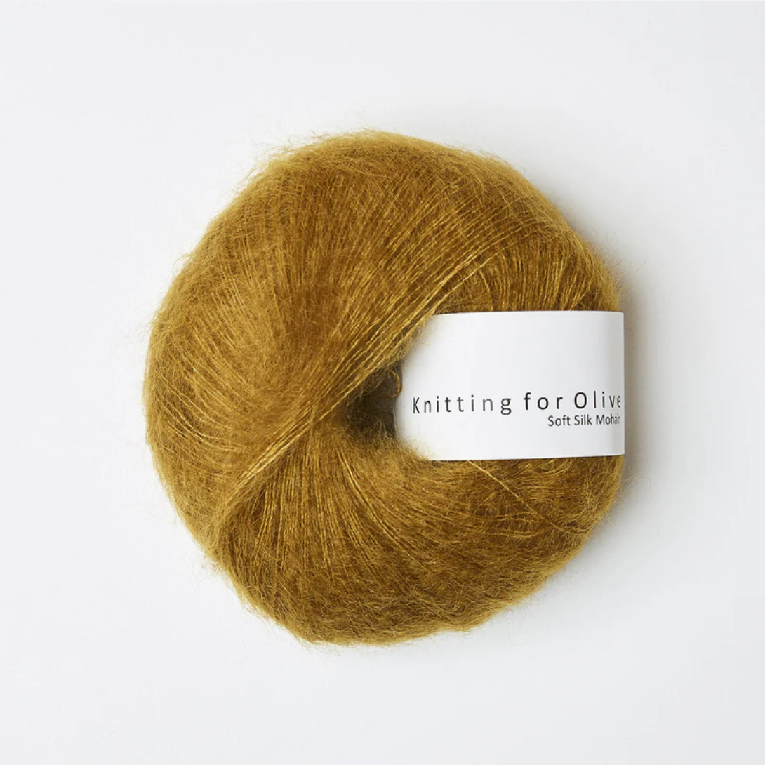 Knitting for Olive Soft Silk Mohair