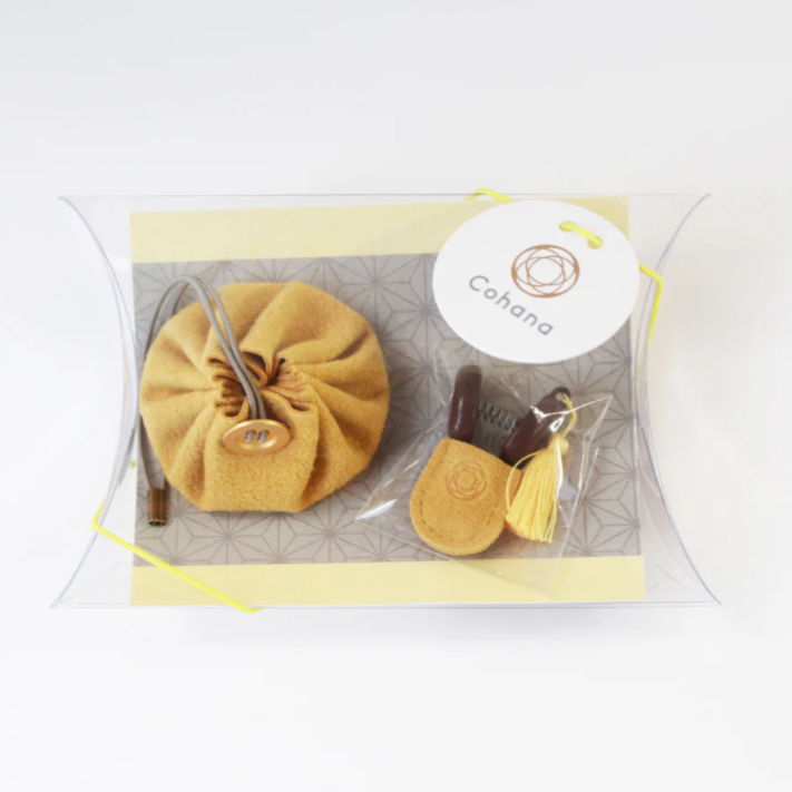 Cohana Seki Mini Scissors and Mini Drawstring Pouch Set