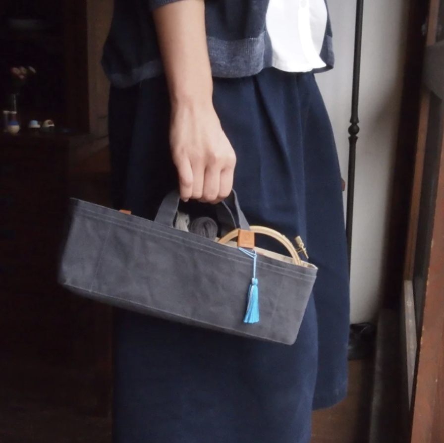 Cohana Waxed Canvas Tool Tote