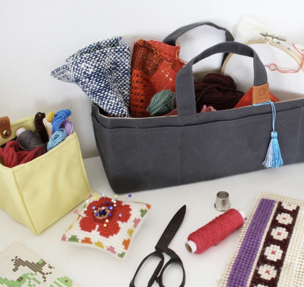 Cohana Waxed Canvas Tool Tote