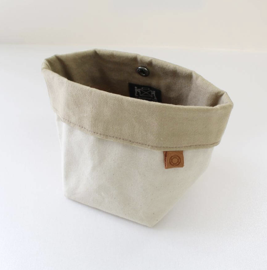 Cohana Waxed Canvas Accessory Pouch