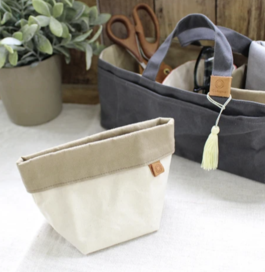 Cohana Waxed Canvas Accessory Pouch