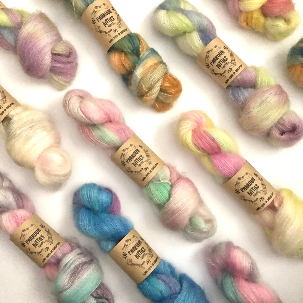 PKF 64% Kid Mohair & 36% Mulberry Silk