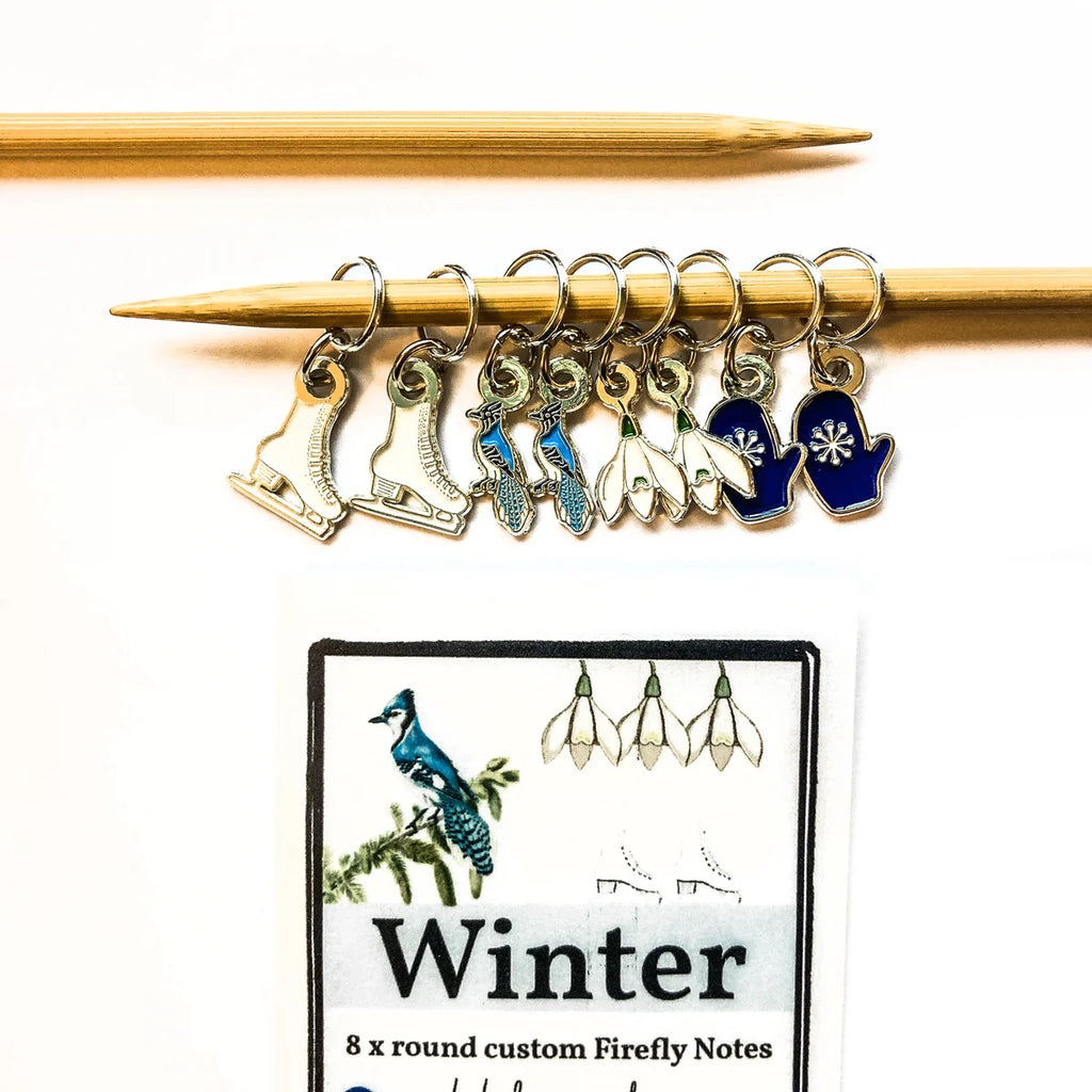Firefly Notes Enamel Stitch Markers - Sets of 8